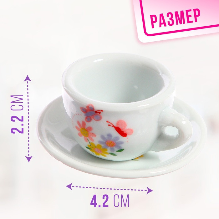 Набор керамической посуды «Чайный сервиз», 15 предметов - фото 3 - id-p223795656