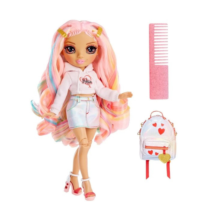 Кукла «Киа Харт», с аксессуарами, 24 см, rainbow junior high, розовая - фото 2 - id-p223795401
