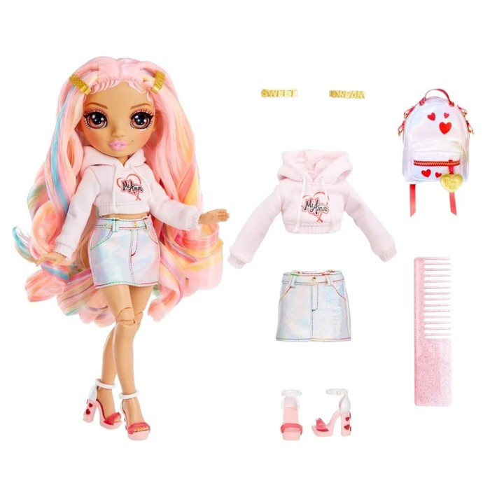 Кукла «Киа Харт», с аксессуарами, 24 см, rainbow junior high, розовая - фото 3 - id-p223795401