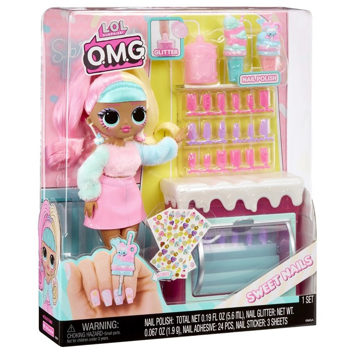 Кукла «Кэндилишес», ОМГ Sweet Nails, с аксессуарами - фото 10 - id-p223795402