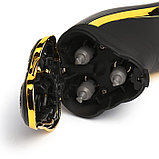 Электробритва Centek CT-2160, 3 Вт, роторная, 3 плавающие головки, триммер, черно-золотая, фото 6