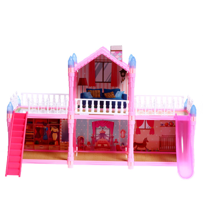 Дом для кукол «Сказочная жизнь на вилле» с куклой, питомцами и аксессуарами, свет - фото 4 - id-p223795137