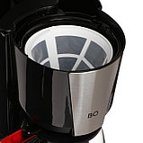 Кофеварка BQ CM1008, капельная, 1000 Вт, 1.25 л, чёрная, фото 4