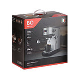 Кофеварка BQ CM3001, рожковая, 1450 Вт, 1 л, бело-серебристая, фото 9