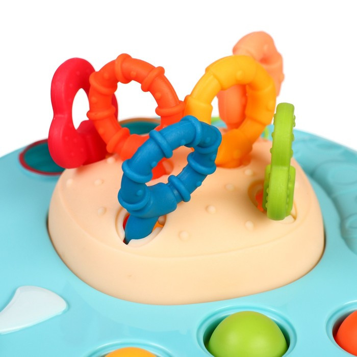 Сенсорная игрушка-тянучка для малышей «Слоник», грызунок, Монтессори - фото 6 - id-p223795955
