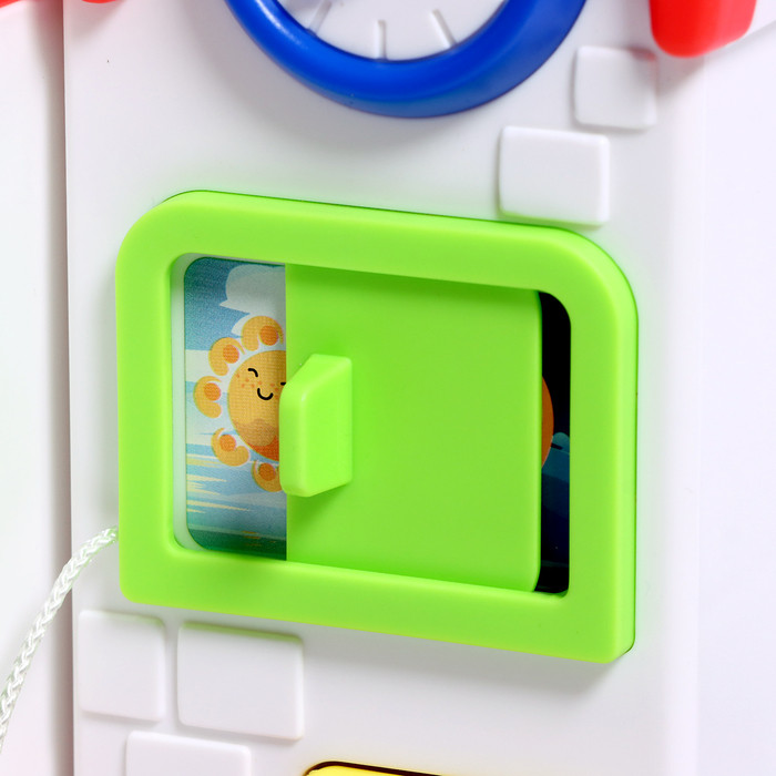 Развивающая игрушка детская «Бизиборд. Мишкин домик» - фото 7 - id-p223795960