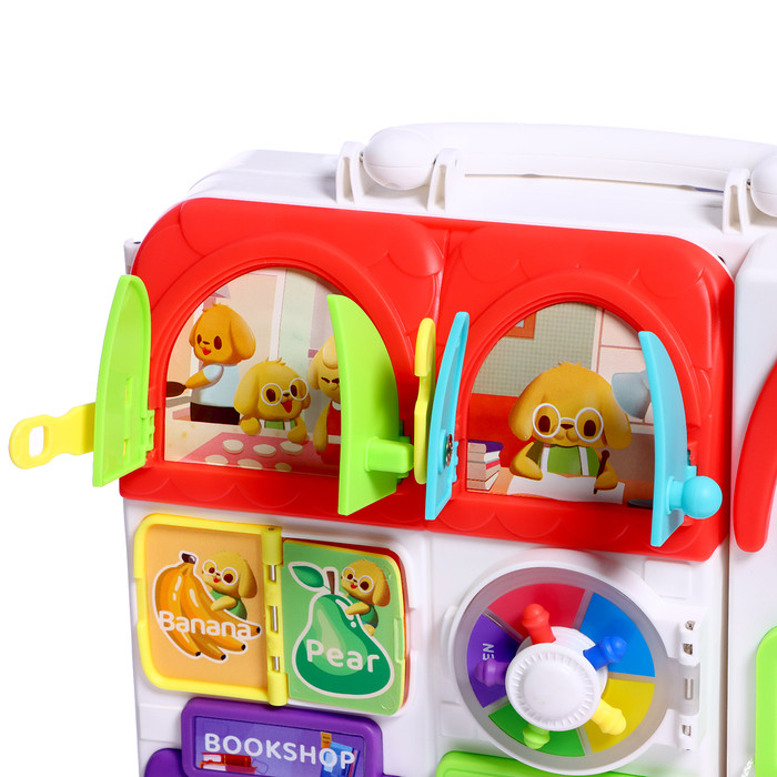 Развивающая игрушка детская «Бизиборд. Мишкин домик» - фото 10 - id-p223795960