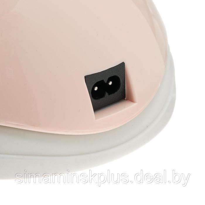 Лампа для гель-лака JessNail SUN 5, UV/LED, 48 Вт, таймер 10/30/60 сек, розовая - фото 6 - id-p223795580
