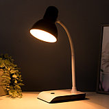 Настольная лампа Джуниор E27 40Вт черный 16,5х13х44 см RISALUX, фото 3