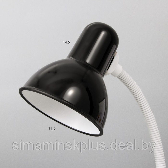 Настольная лампа Джуниор E27 40Вт черный 16,5х13х44 см RISALUX - фото 5 - id-p223795581