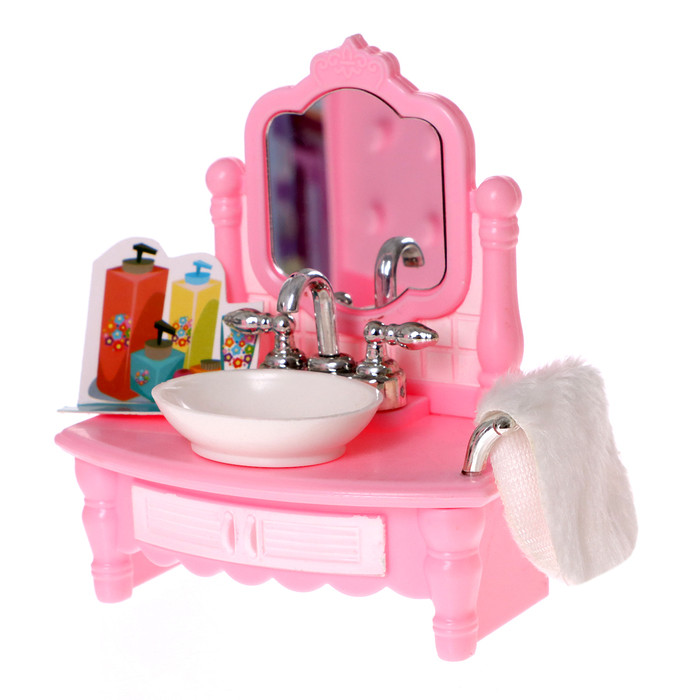 Игровой набор мебели для кукол «Семейная усадьба: ванная комната» - фото 3 - id-p223795154