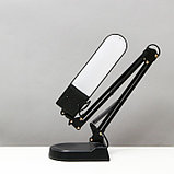 Настольная лампа "Степ" LED 5Вт 4000К черный 22,5х8х60см RISALUX, фото 4