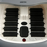 Массажная ванночка для ног Centek CT-2602, 325 Вт, 3 режима, ИК-нагрев, 12 роликов, серая, фото 5
