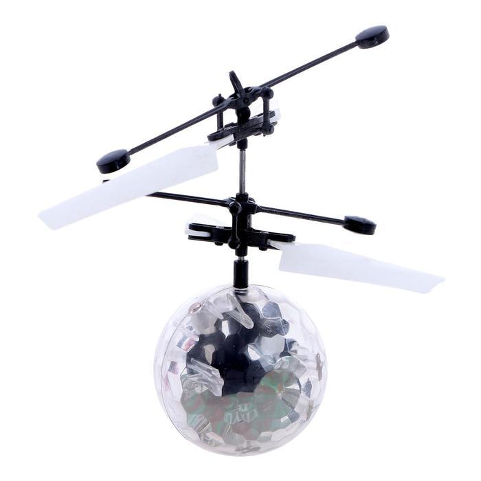 Летающий шар «Супербол», свет, работает от аккумулятора - фото 2 - id-p223795735