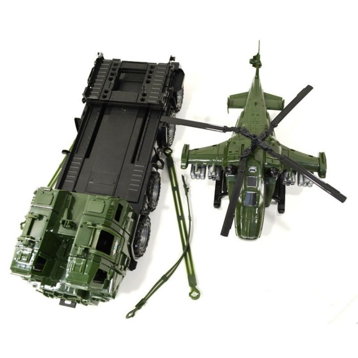 Военный тягач «Щит», с вертолетом - фото 4 - id-p223795765