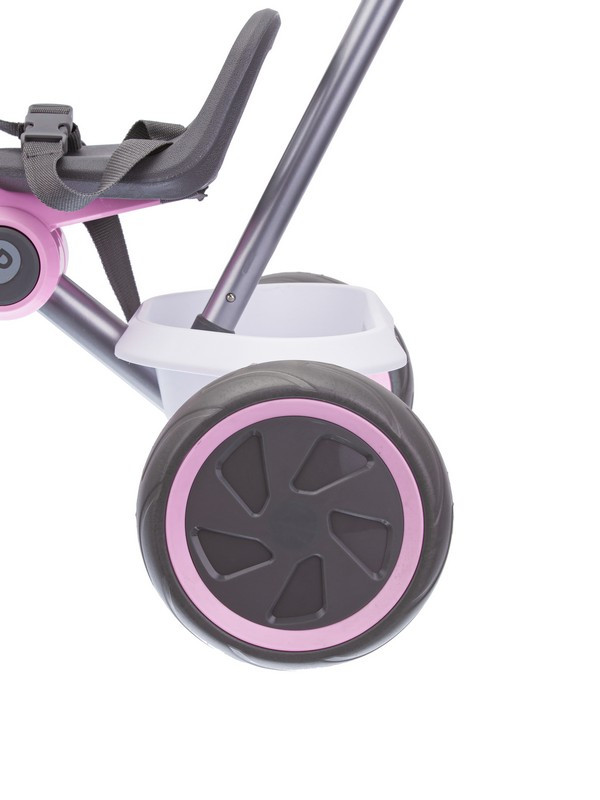 Складной трехколесный велосипед с ручкой QPlay Ant Plus LH510V розовый - фото 8 - id-p223796486