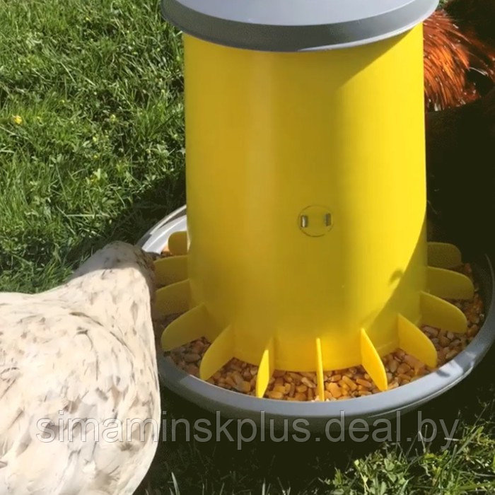 Кормушка бункерная для домашней птицы на 6-7 кг, пластик, ARCUS - фото 5 - id-p223796569