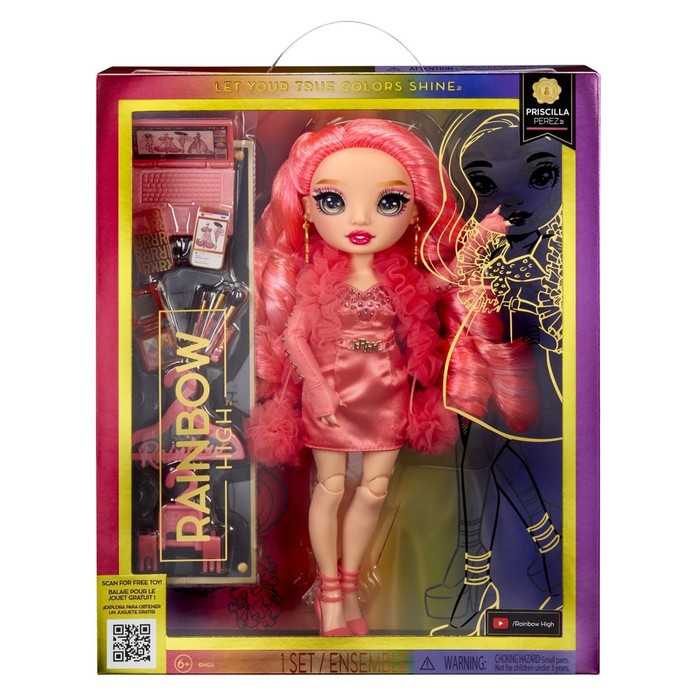 Кукла «Пресцила Пэрез», rainbow high, 28 см, с аксессуарами - фото 6 - id-p223795213
