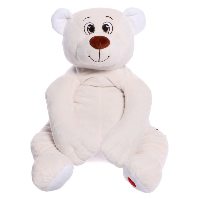 Мягкая игрушка «Медведь Лари», 70 см, цвет бежевый - фото 1 - id-p223796158