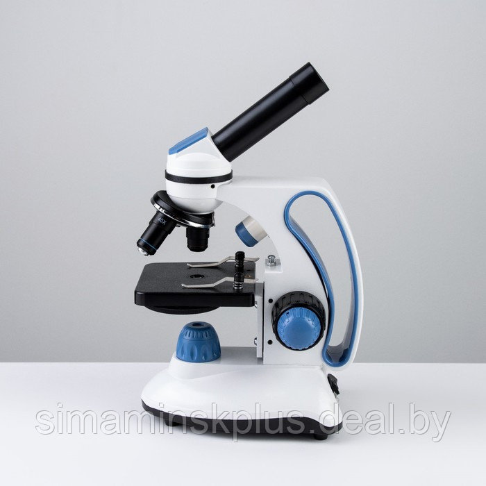 Микроскоп лабораторный кратность 40,100,400, подсветка - фото 4 - id-p223797441