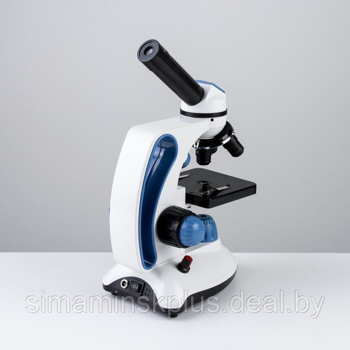 Микроскоп лабораторный кратность 40,100,400, подсветка - фото 5 - id-p223797441