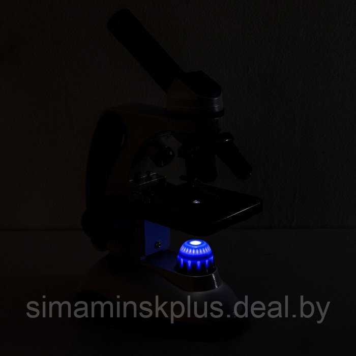 Микроскоп лабораторный кратность 40,100,400, подсветка - фото 9 - id-p223797441