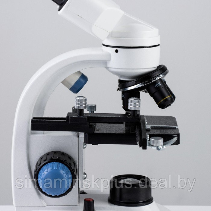 Микроскоп лабораторный кратность 40,100,400, подсветка - фото 7 - id-p223797442