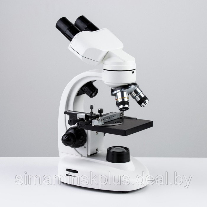 Микроскоп лабораторный кратность 40,100,400, подсветка - фото 3 - id-p223797443