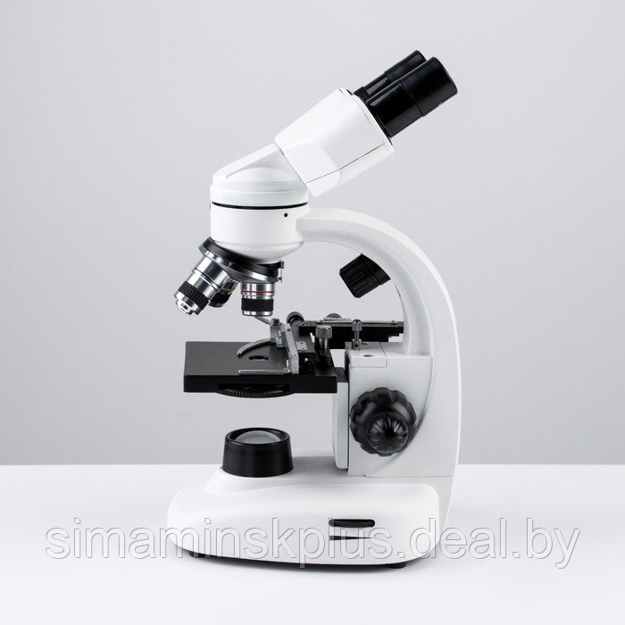 Микроскоп лабораторный кратность 40,100,400, подсветка - фото 4 - id-p223797443