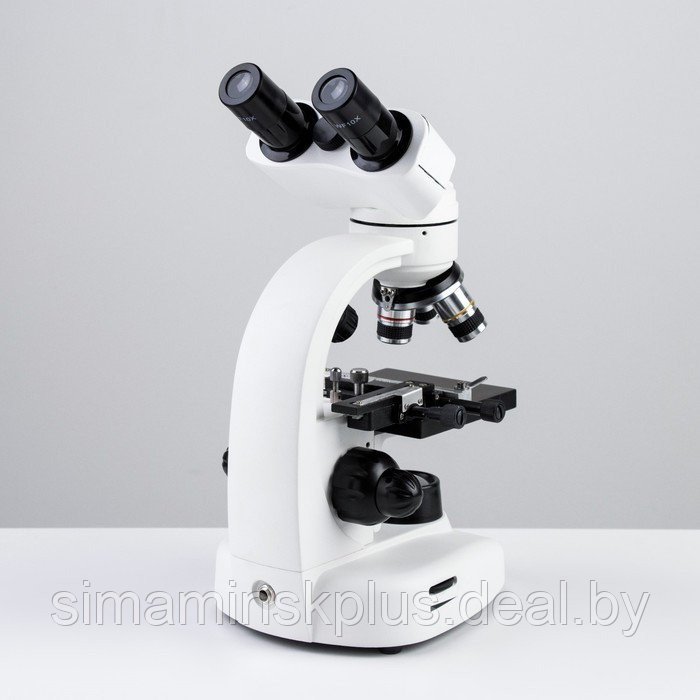 Микроскоп лабораторный кратность 40,100,400, подсветка - фото 5 - id-p223797443