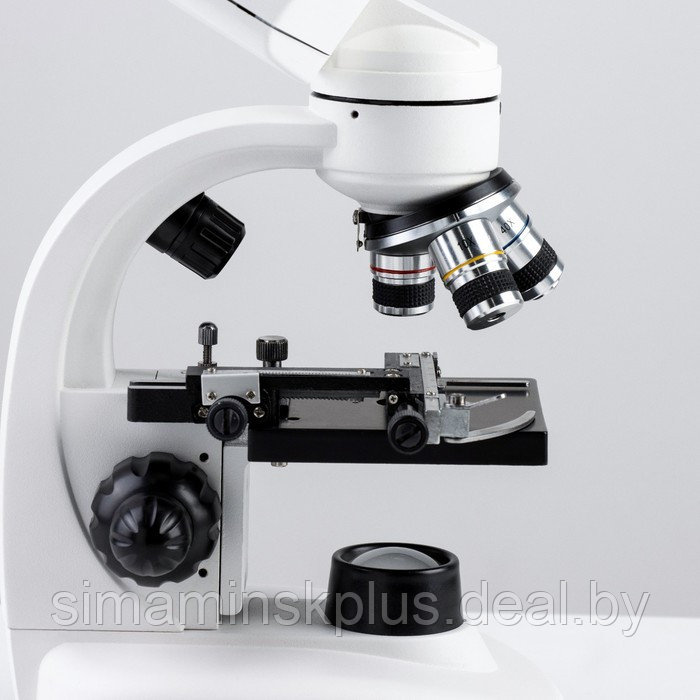 Микроскоп лабораторный кратность 40,100,400, подсветка - фото 6 - id-p223797443