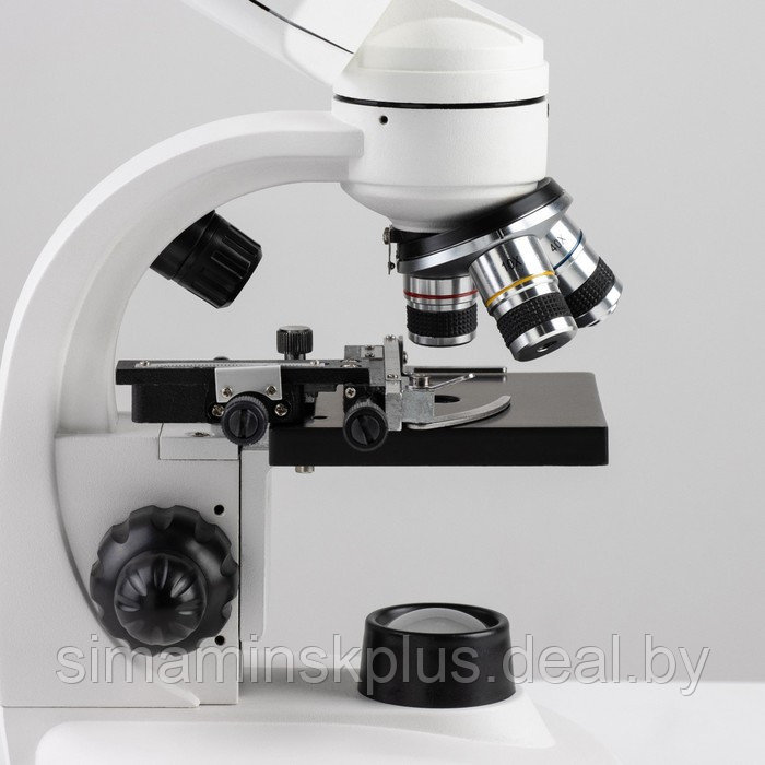 Микроскоп лабораторный кратность 40,100,400, подсветка - фото 7 - id-p223797443