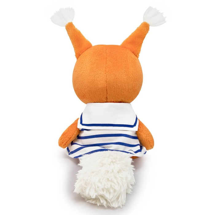 Мягкая игрушка «Белка Бика», в морском платье, 15 см - фото 3 - id-p223796203