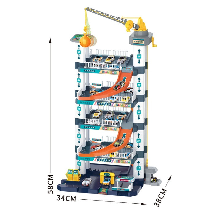 Игровой набор «Мегапарковка», с лифтом - фото 2 - id-p223797131