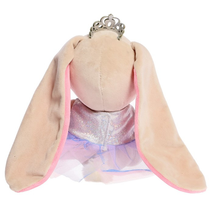 Мягкая игрушка "Зайка Лин принцесса в платье с короной", 20 см JL-02202301-20 - фото 3 - id-p223796205