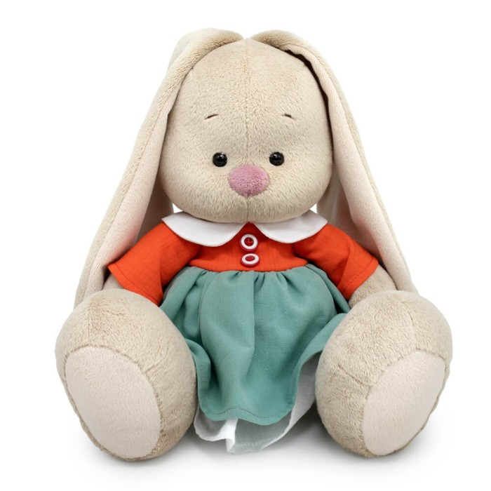 Мягкая игрушка «Зайка Ми», в двухцветном платье, 18 см - фото 1 - id-p223796209