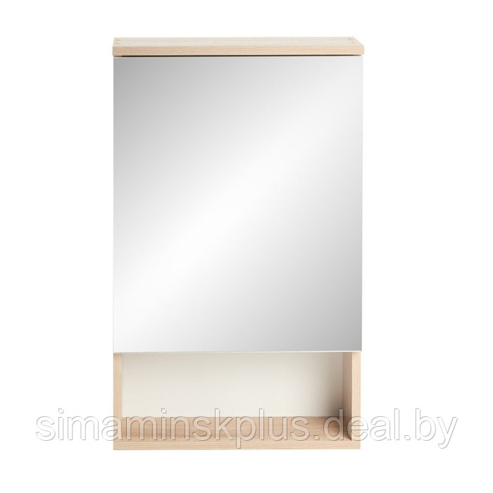 Зеркало-шкаф для ванной комнаты "Вена 45" белый/сонома, 45 х 70 х 13,6 см - фото 2 - id-p223798018