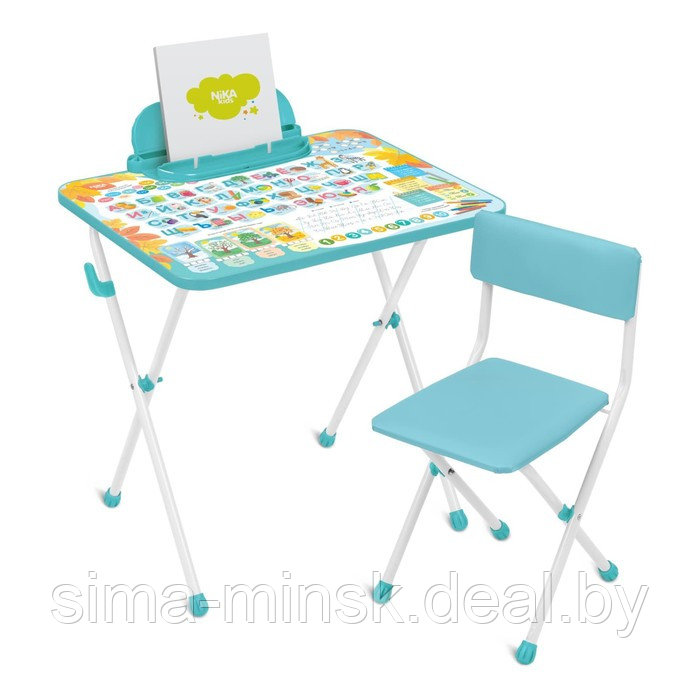 Комплект детской мебели «Первоклашка»: стол, стул мягкий - фото 1 - id-p223797864