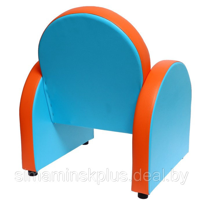 Комплект мягкой мебели «Агата. Домашние животные», голубо-оранжевый - фото 5 - id-p223799288