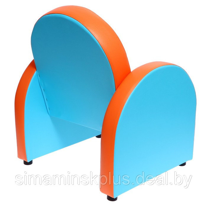 Комплект мягкой мебели «Агата. Домашние животные», голубо-оранжевый - фото 9 - id-p223799288
