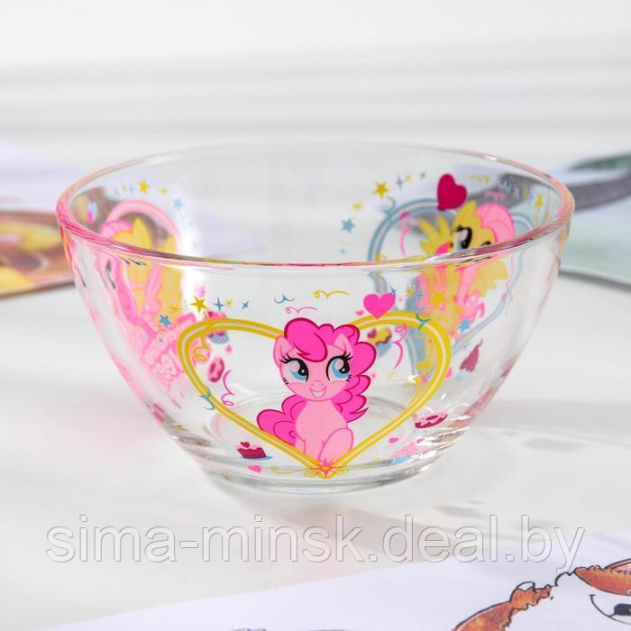 Набор Hasbro My Little Pony, 3 предмета: кружка 250 мл, салатник d=12,8 см, тарелка 19,3 см, в подарочной - фото 4 - id-p223799035