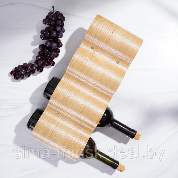 Подставка для вина Magistro «Джоел», на 7 бутылок - фото 7 - id-p223799416