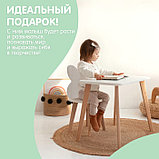 Набор детский «Белые ушки», стол + стул, фото 7