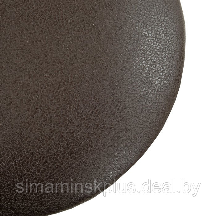 Табурет "Кольцо" Серебристый металлик/коричневый - фото 3 - id-p223799842