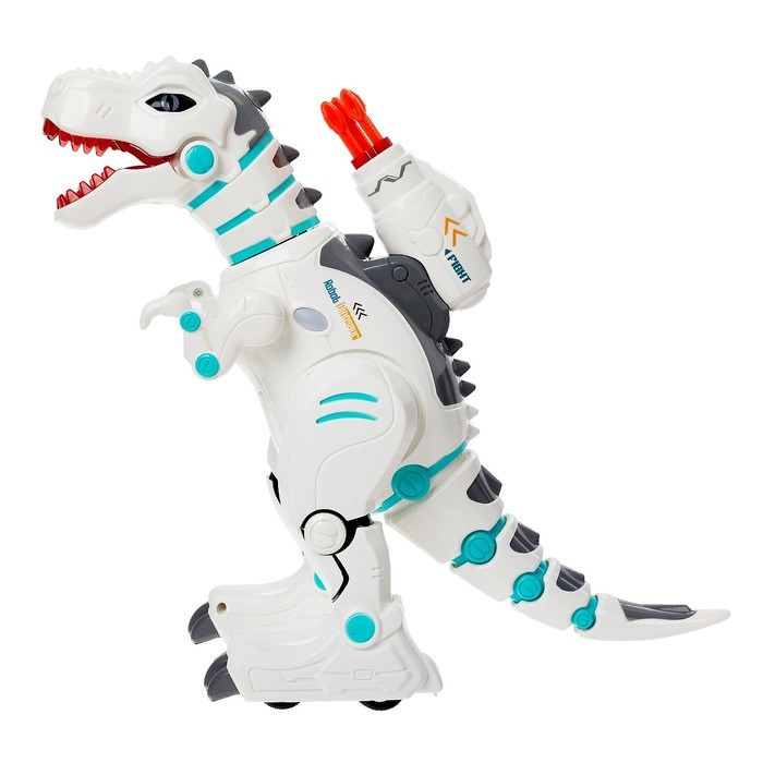 Робот динозавр «Пультовод» ZHORYA, программируемый, на пульте управления, интерактивный: звук, свет, на - фото 2 - id-p223800141