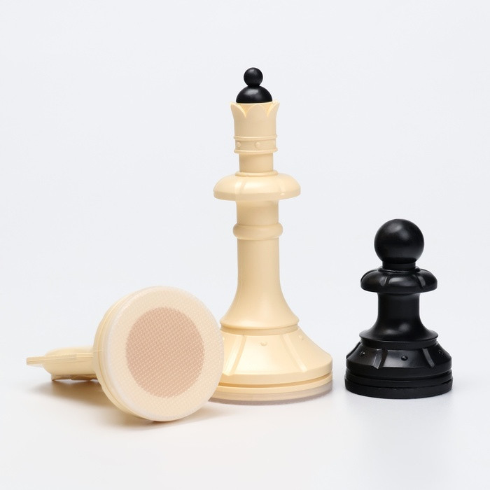 Шахматы гроссмейстерские с шашками, 40х40 см, набор 2в1 «Айвенго» король h=10 см - фото 5 - id-p223800548