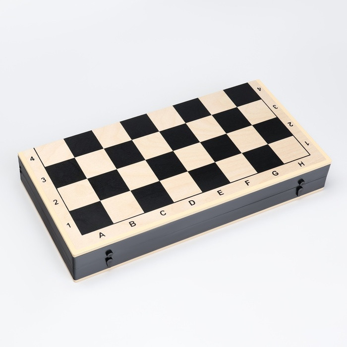 Шахматы гроссмейстерские с шашками, 40х40 см, набор 2в1 «Айвенго» король h=10 см - фото 6 - id-p223800548