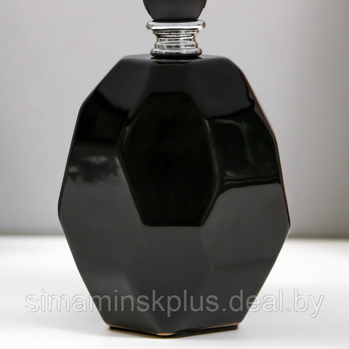 Настольная лампа "Жаклин" E14 40Вт черный 18х18х24 см RISALUX - фото 5 - id-p223801246
