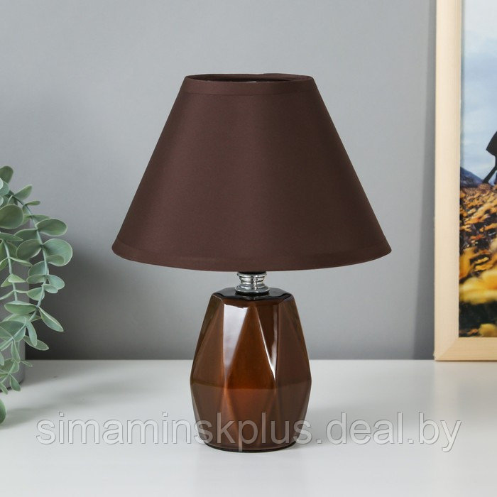 Настольная лампа 16877/1TR E14 40Вт терракотовый 18х18х24 см - фото 1 - id-p223801247