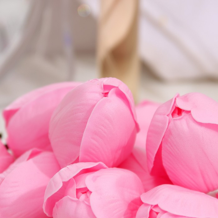 Тюльпаны мыльные розовые, набор 50 шт - фото 4 - id-p223801036